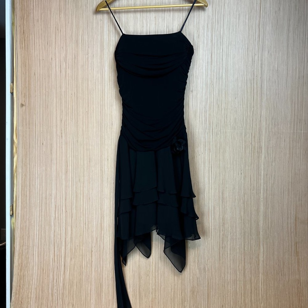 BCBG MaxAzria Asymmetrical Dress